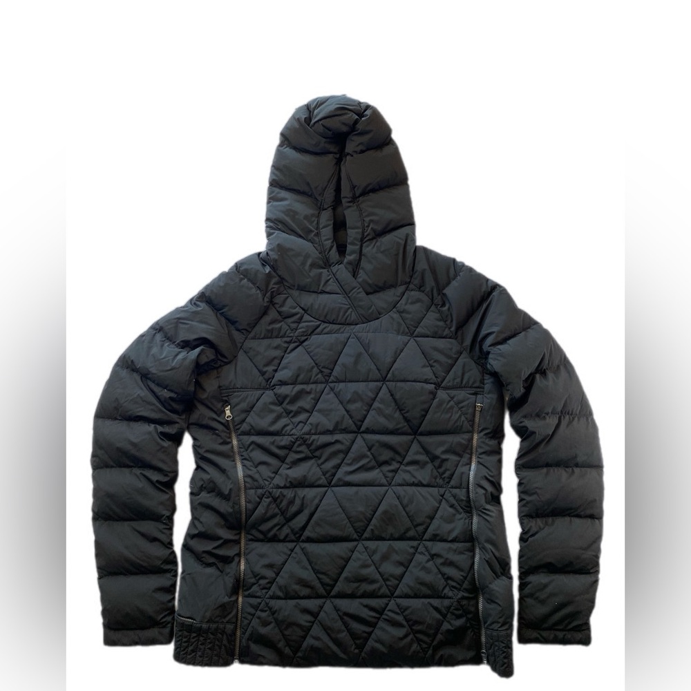 Lululemon Fluffed Up Pullover Jacket  Black  size 12